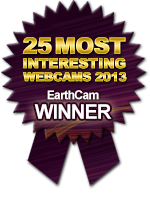 Winner EarthCam's 25 Most Interesting Webcams 2013
